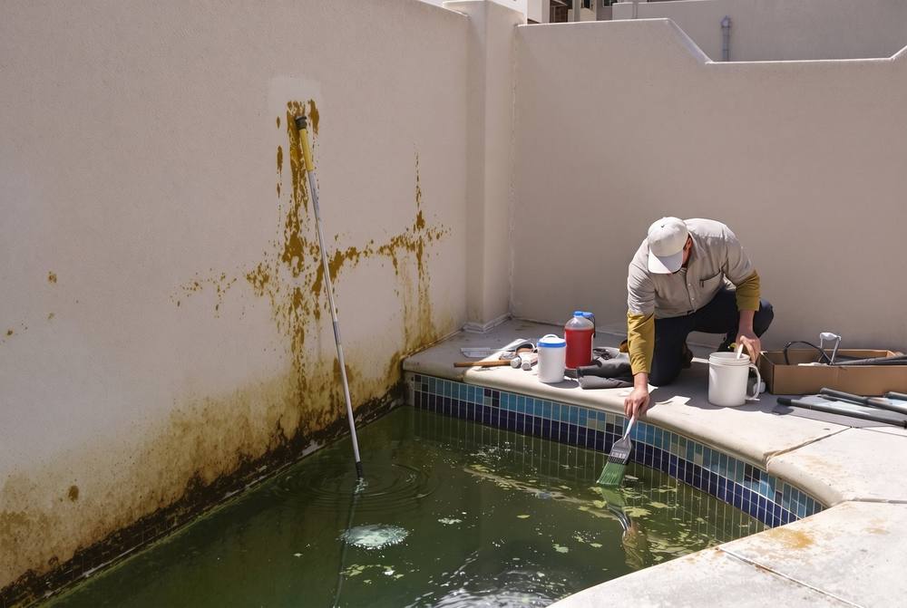 Green pool cleanup